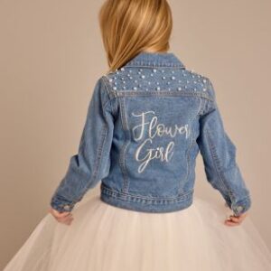 Denim Jacket for Flower Women | David’s Bridal